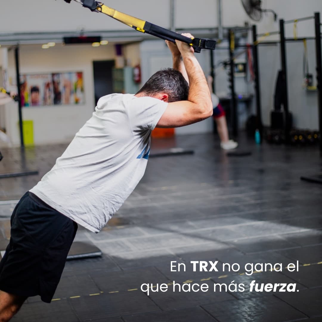 En TRX no gana el que hace más fuerza.
